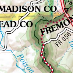 Idaho Atlas & Gazetteer Page 49 Inset Preview 3