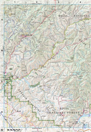 Idaho Atlas & Gazetteer Page 52 Preview 1