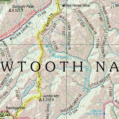 Idaho Atlas & Gazetteer Page 53 Preview 2