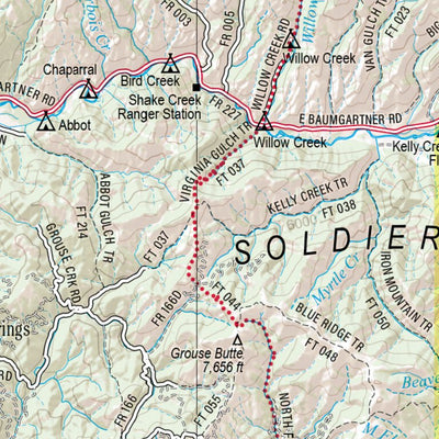 Idaho Atlas & Gazetteer Page 53 Preview 3