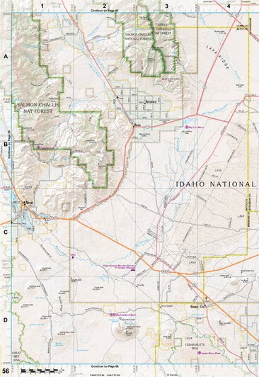 Idaho Atlas & Gazetteer Page 56 Preview 1