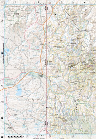 Idaho Atlas & Gazetteer Page 60 Preview 1