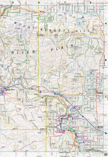 Idaho Atlas & Gazetteer Page 63 Preview 1