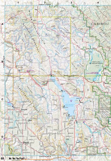 Idaho Atlas & Gazetteer Page 68 Preview 1