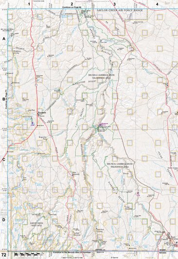 Idaho Atlas & Gazetteer Page 72 Preview 1