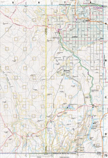 Idaho Atlas & Gazetteer Page 73 Preview 1