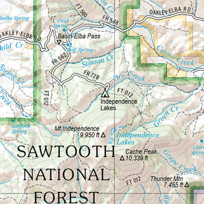 Idaho Atlas & Gazetteer Page 75 Preview 3