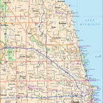Illinois Atlas & Gazetteer Chicago Vicinity 2 Preview 1