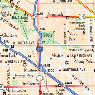 Illinois Atlas & Gazetteer Chicago Vicinity 2 Preview 2