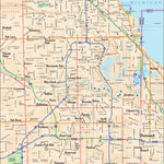 Illinois Atlas & Gazetteer Chicago Vicinity 4 Preview 1