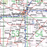 Illinois Atlas & Gazetteer Overview Map Preview 2