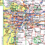 Illinois Atlas & Gazetteer Overview Map Preview 3