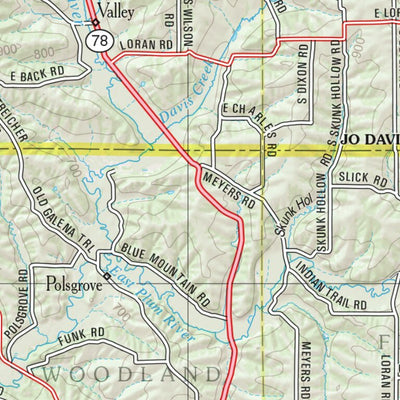 Illinois Atlas & Gazetteer Page 17 Preview 3