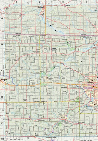 Illinois Atlas & Gazetteer Page 18 Preview 1