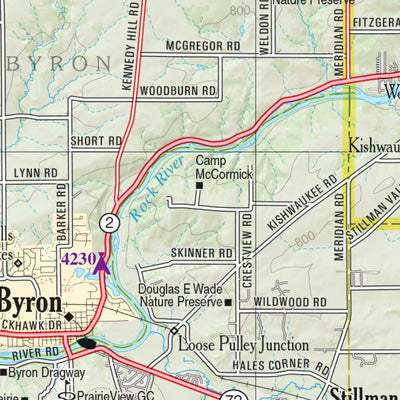 Illinois Atlas & Gazetteer Page 18 Preview 3