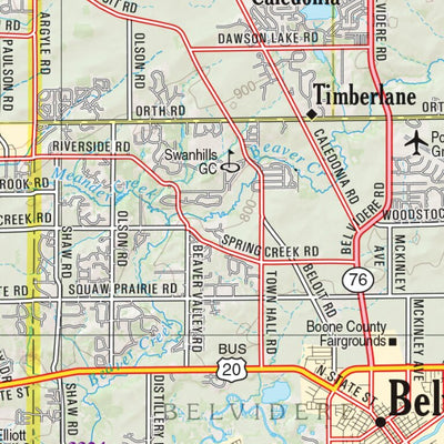 Illinois Atlas & Gazetteer Page 19 Preview 3