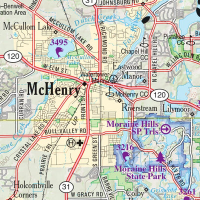 Illinois Atlas & Gazetteer Page 20 Preview 2