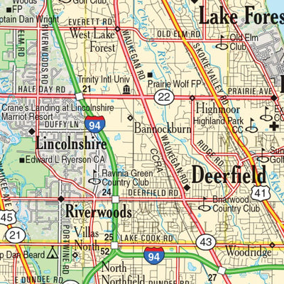 Illinois Atlas & Gazetteer Page 21 Preview 3