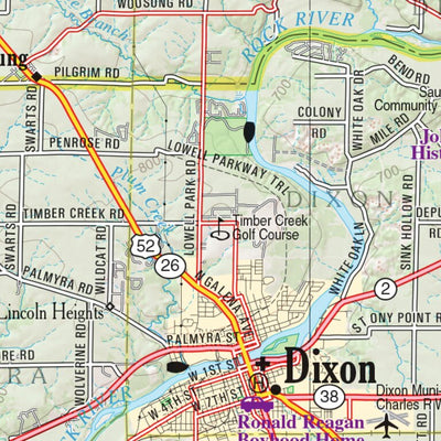 Illinois Atlas & Gazetteer Page 24 Preview 3