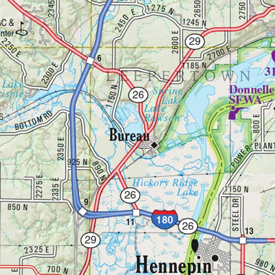 Illinois Atlas & Gazetteer Page 30 Preview 3