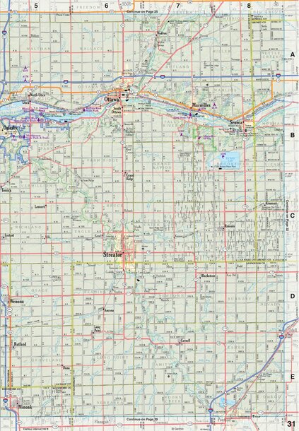 Illinois Atlas & Gazetteer Page 31 Preview 1