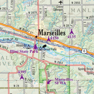 Illinois Atlas & Gazetteer Page 31 Preview 3
