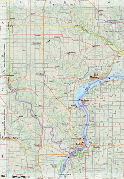 Illinois Atlas & Gazetteer Page 34 Preview 1