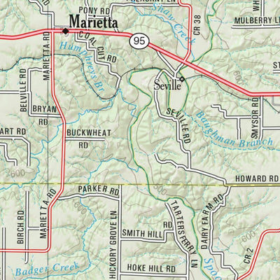 Illinois Atlas & Gazetteer Page 36 Preview 3
