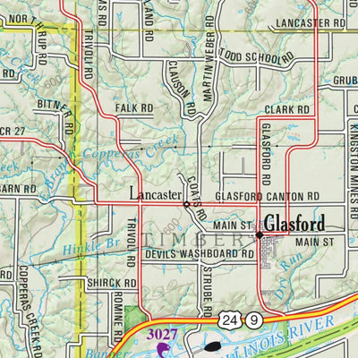Illinois Atlas & Gazetteer Page 37 Preview 2