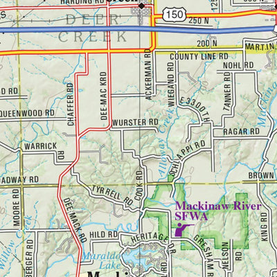 Illinois Atlas & Gazetteer Page 38 Preview 2