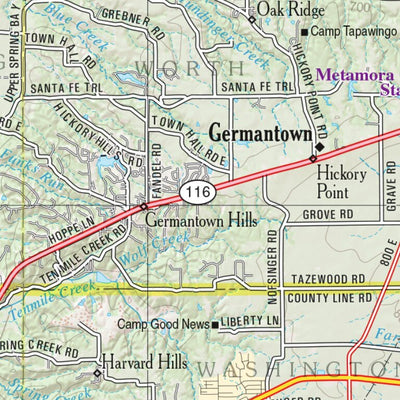 Illinois Atlas & Gazetteer Page 38 Preview 3