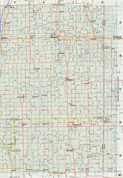 Illinois Atlas & Gazetteer Page 41 Preview 1