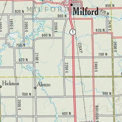 Illinois Atlas & Gazetteer Page 41 Preview 2