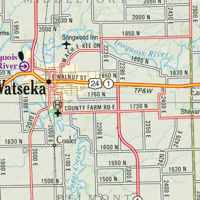 Illinois Atlas & Gazetteer Page 41 Preview 3