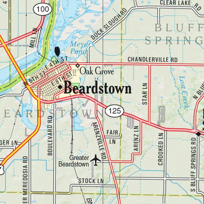 Illinois Atlas & Gazetteer Page 44 Preview 2