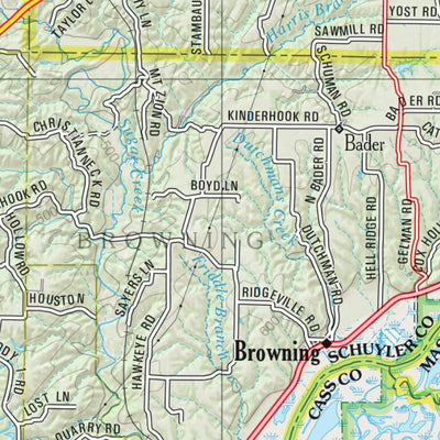 Illinois Atlas & Gazetteer Page 44 Preview 3