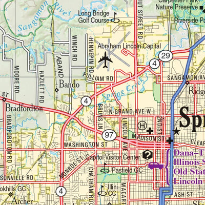 Illinois Atlas & Gazetteer Page 45 Preview 3