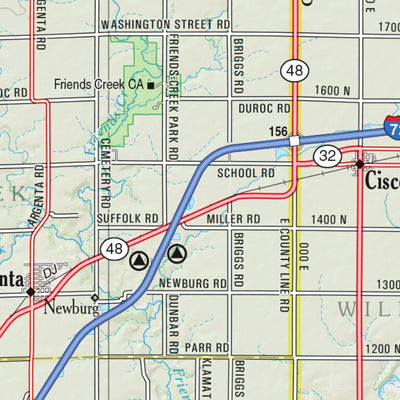 Illinois Atlas & Gazetteer Page 47 Preview 2