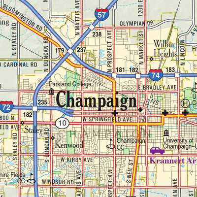 Illinois Atlas & Gazetteer Page 48 Preview 3