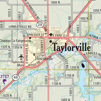 Illinois Atlas & Gazetteer Page 54 Preview 3