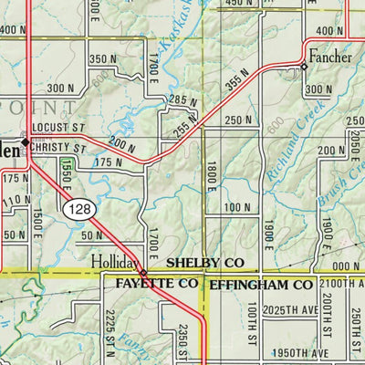 Illinois Atlas & Gazetteer Page 55 Preview 3