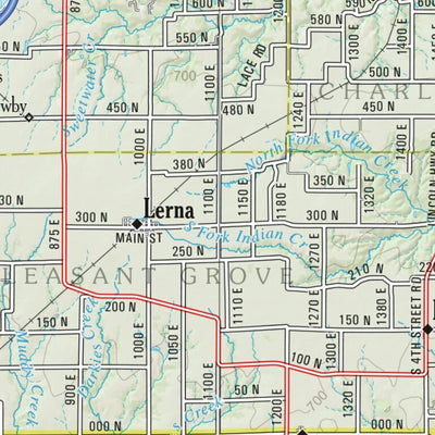 Illinois Atlas & Gazetteer Page 56 Preview 2