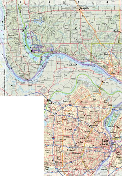 Illinois Atlas & Gazetteer Page 58 Preview 1