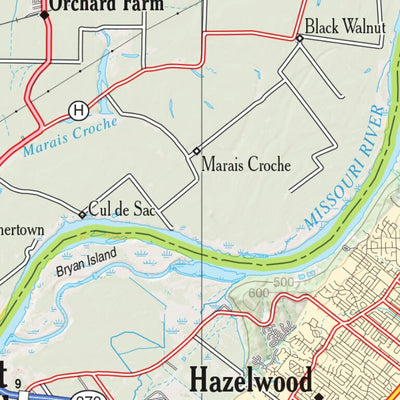 Illinois Atlas & Gazetteer Page 58 Preview 2