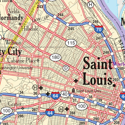 Illinois Atlas & Gazetteer Page 58 Preview 3