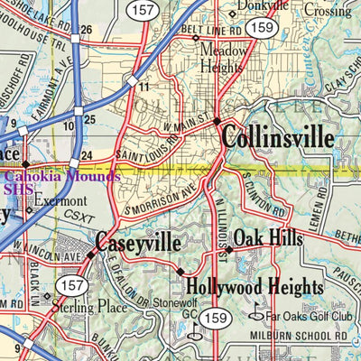 Illinois Atlas & Gazetteer Page 59 Preview 3