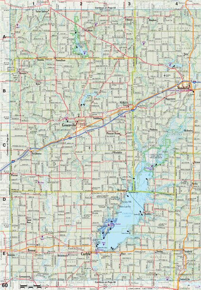 Illinois Atlas & Gazetteer Page 60 Preview 1