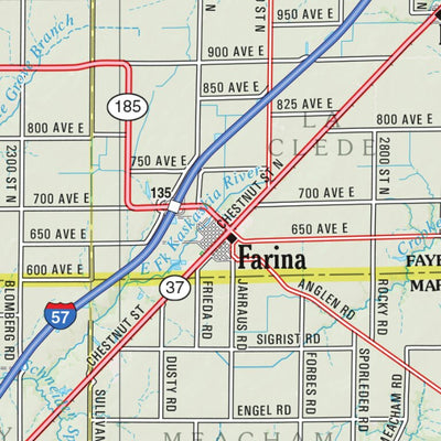 Illinois Atlas & Gazetteer Page 61 Preview 2