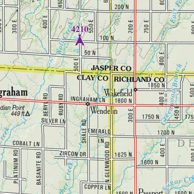 Illinois Atlas & Gazetteer Page 62 Preview 2