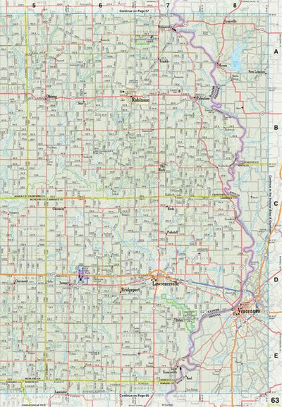 Illinois Atlas & Gazetteer Page 63 Preview 1
